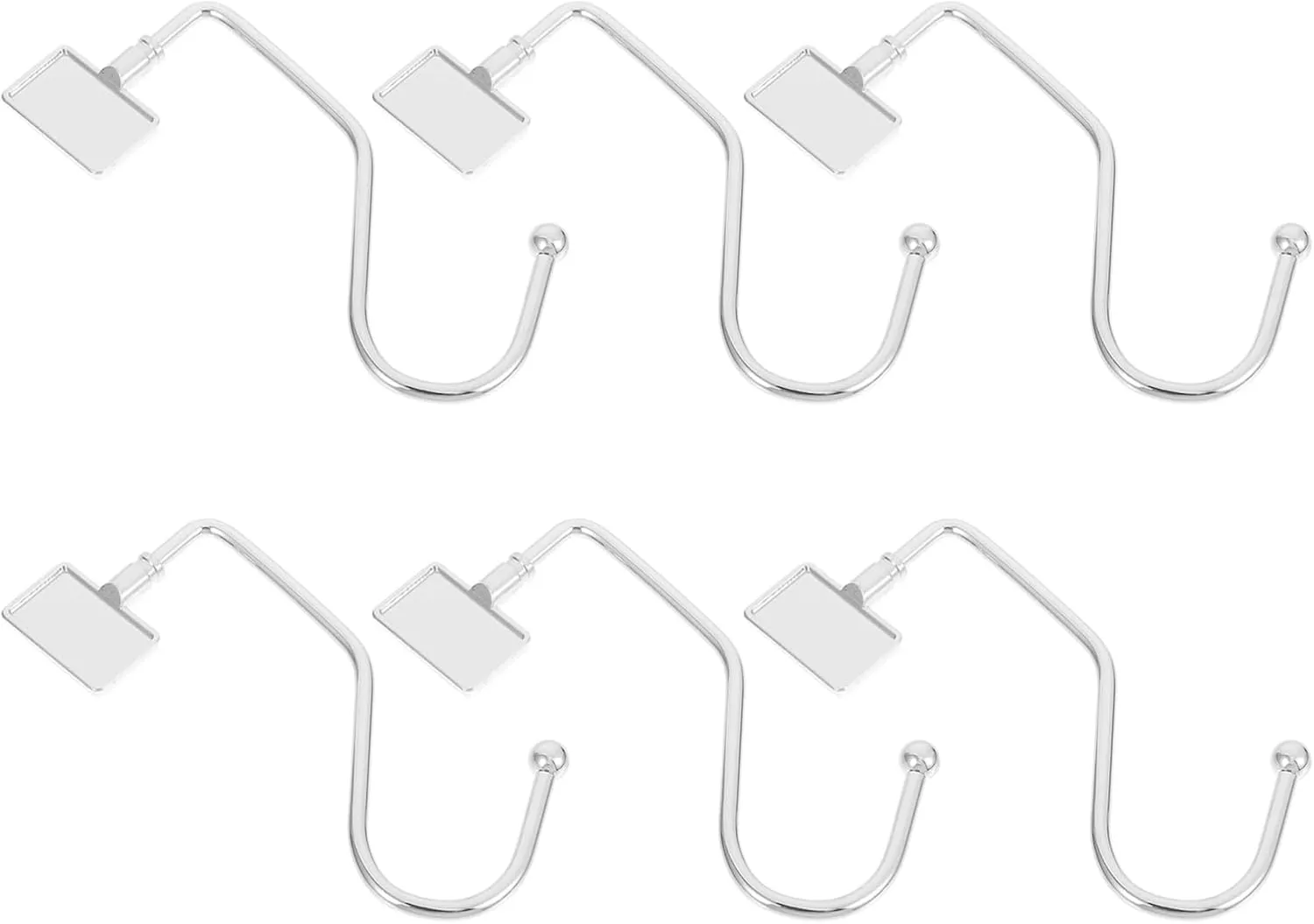 VOSAREA Handbag Desk Table Bag Hanger Portable Bag Hanger Hook for Purse Christmas Socks Hanging Hooks
