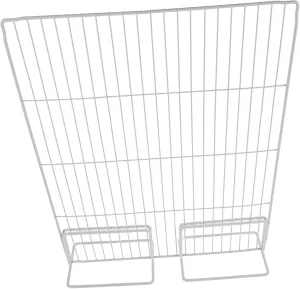 Wakauto Deep Freezer Dividers Metal Fridge Mesh Shelves for Organizing Display