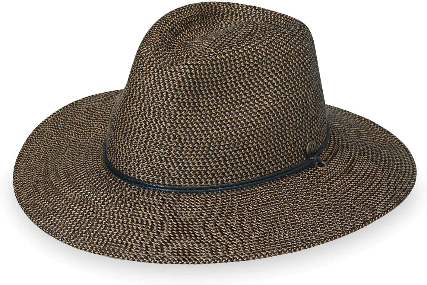 Wallaroo Hat Company Men’s Logan Fedora – UPF 50  Sun Protection, Wide Brim, Packable, Chin Strap and Adjustable Sizing