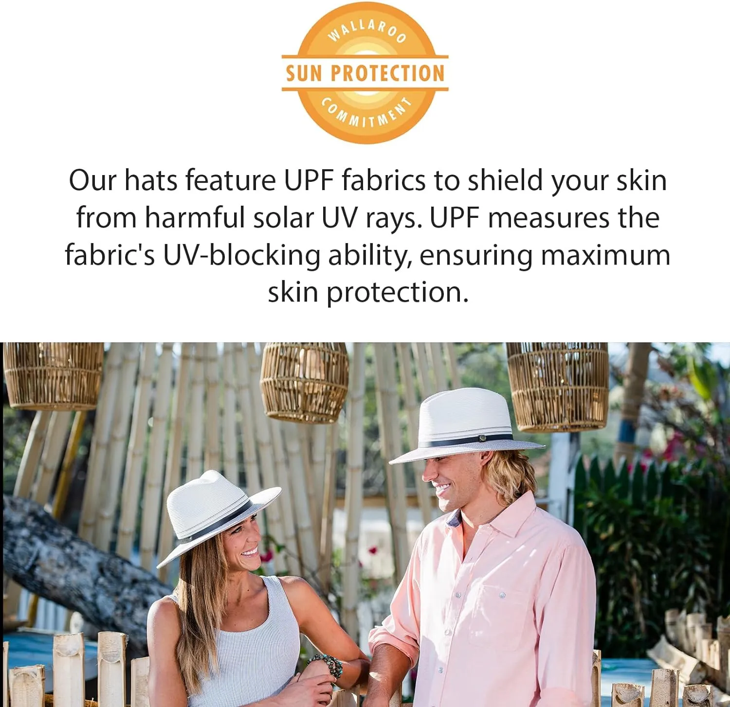 Wallaroo Hat Company Men's Summit Sun Hat – UPF 50  Sun Protection, Wide Brim, Packable, Chin Strap and Adjustable Sizing