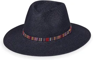 Wallaroo Hat Company Sedona Fedora – UPF 50  Sun Protection, Wide Brim, Adjustable, Packable, Women & Men, 2 Sizes
