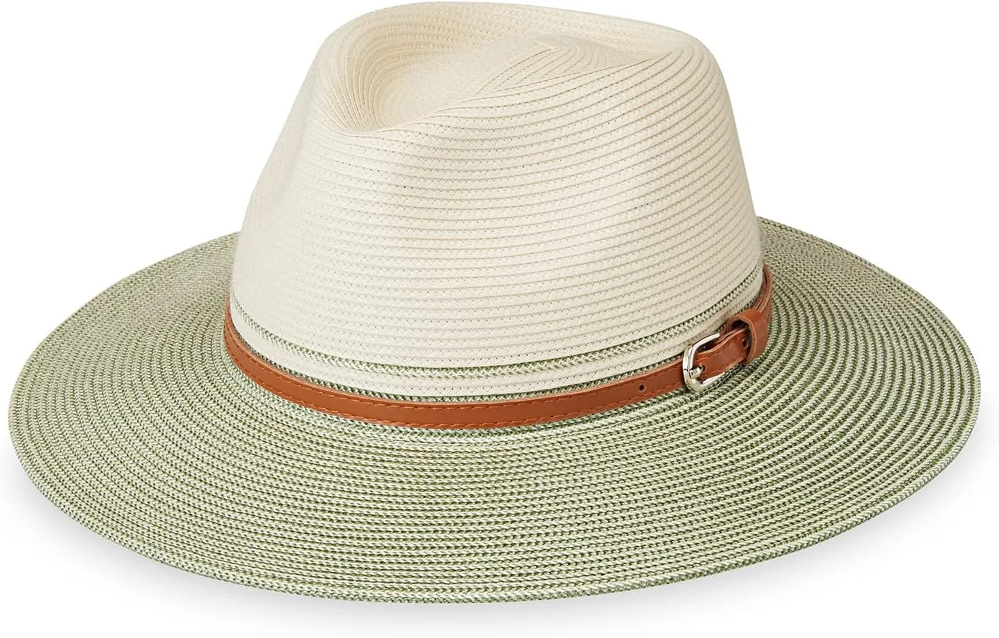 Wallaroo Hat Company Women’s Kristy Fedora – UPF 50 , UV Sun Protection, Sun Hat, Packable Design, Adjustable, Medium Size