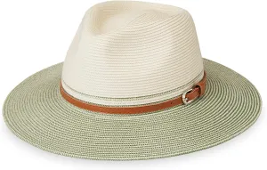 Wallaroo Hat Company Women’s Kristy Fedora – UPF 50 , UV Sun Protection, Sun Hat, Packable Design, Adjustable, Medium Size