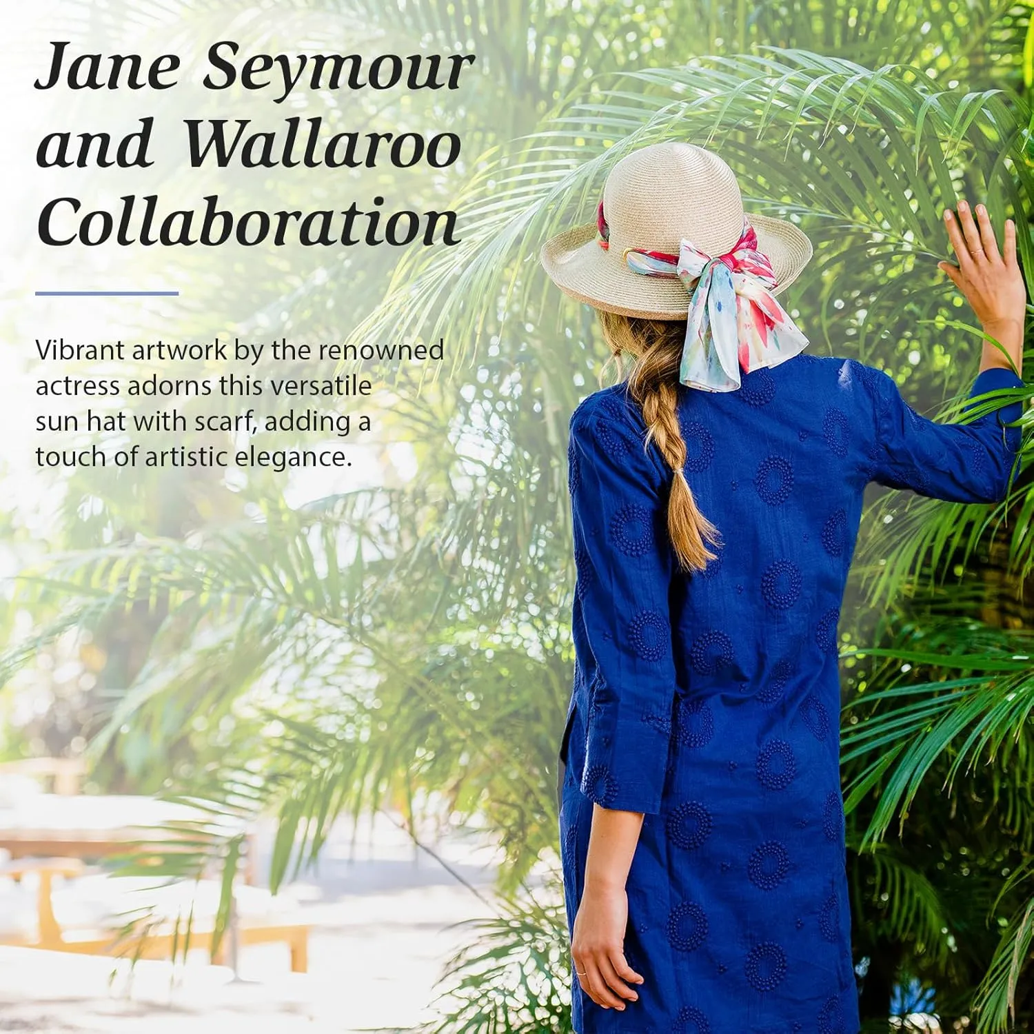Wallaroo Hat Company – Women’s Lady Jane Sun Hat – UPF 50 , Wide Brim, Packable, Adjustable Sizing for Medium Crown Sizes