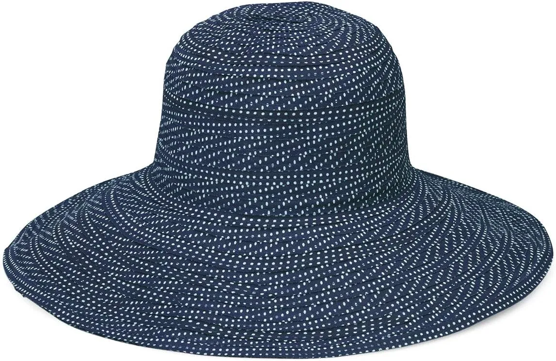 Wallaroo Hat Company Women's Navy Floppy