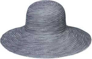 Wallaroo Hat Company Women's Navy Floppy