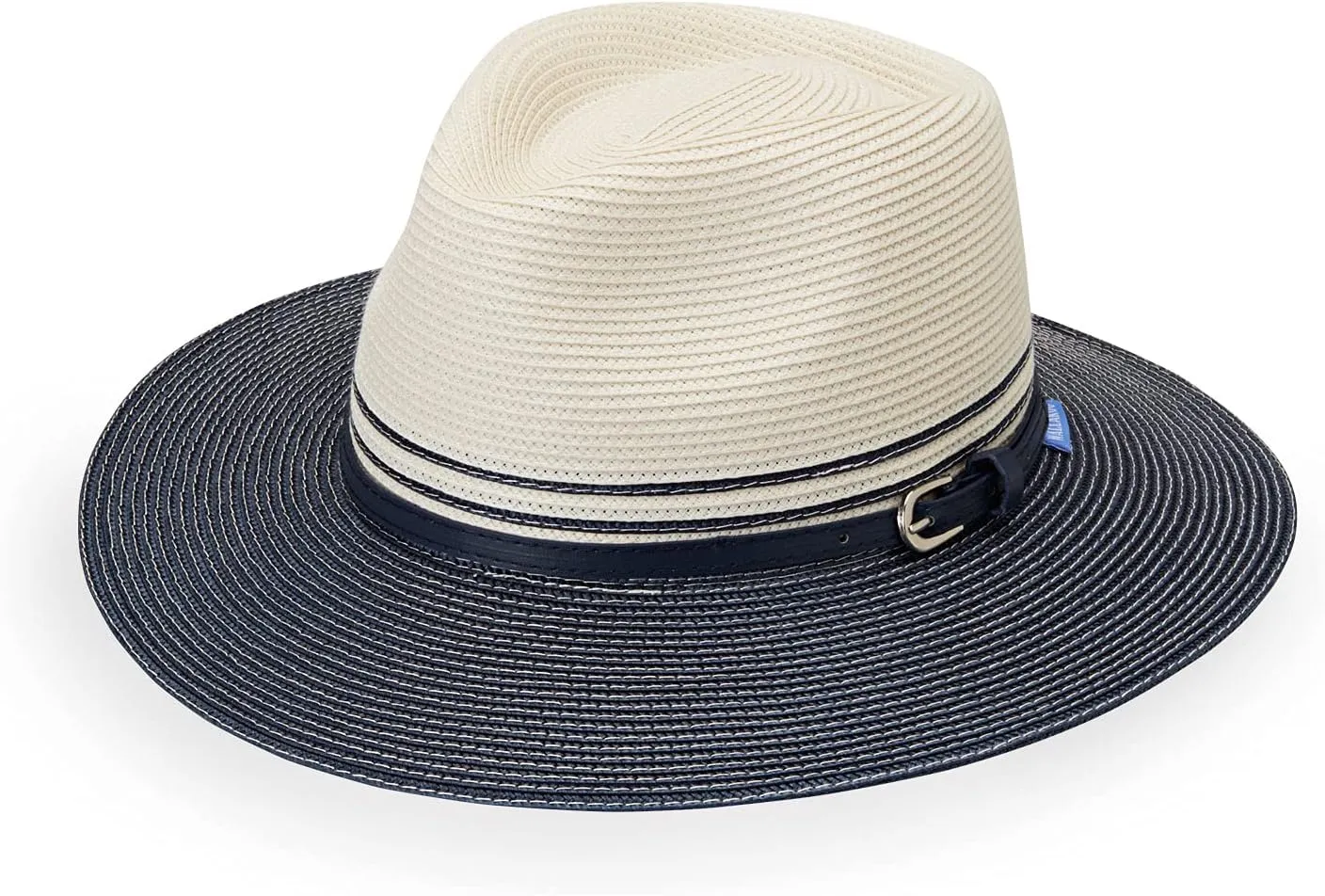 Wallaroo Hat Company Women’s Petite Kristy Fedora – UPF 50 , UV Sun Protection Hat, Packable Design, Adjustable, Small Size