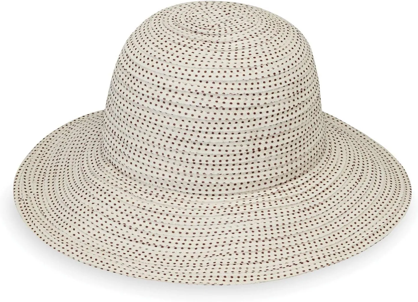 Wallaroo Hat Company Women’s Petite Scrunchie Sun Hat – UPF 50 , Wide Brim, Packable, Adjustable for Smaller Crown Sizes