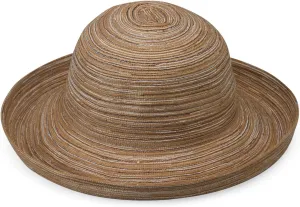 Wallaroo Hat Company Women’s Sydney Sun Hat - UPF 30  Sun Protection, Packable, Adjustable, Medium - Beach, Travel, Wide Brim