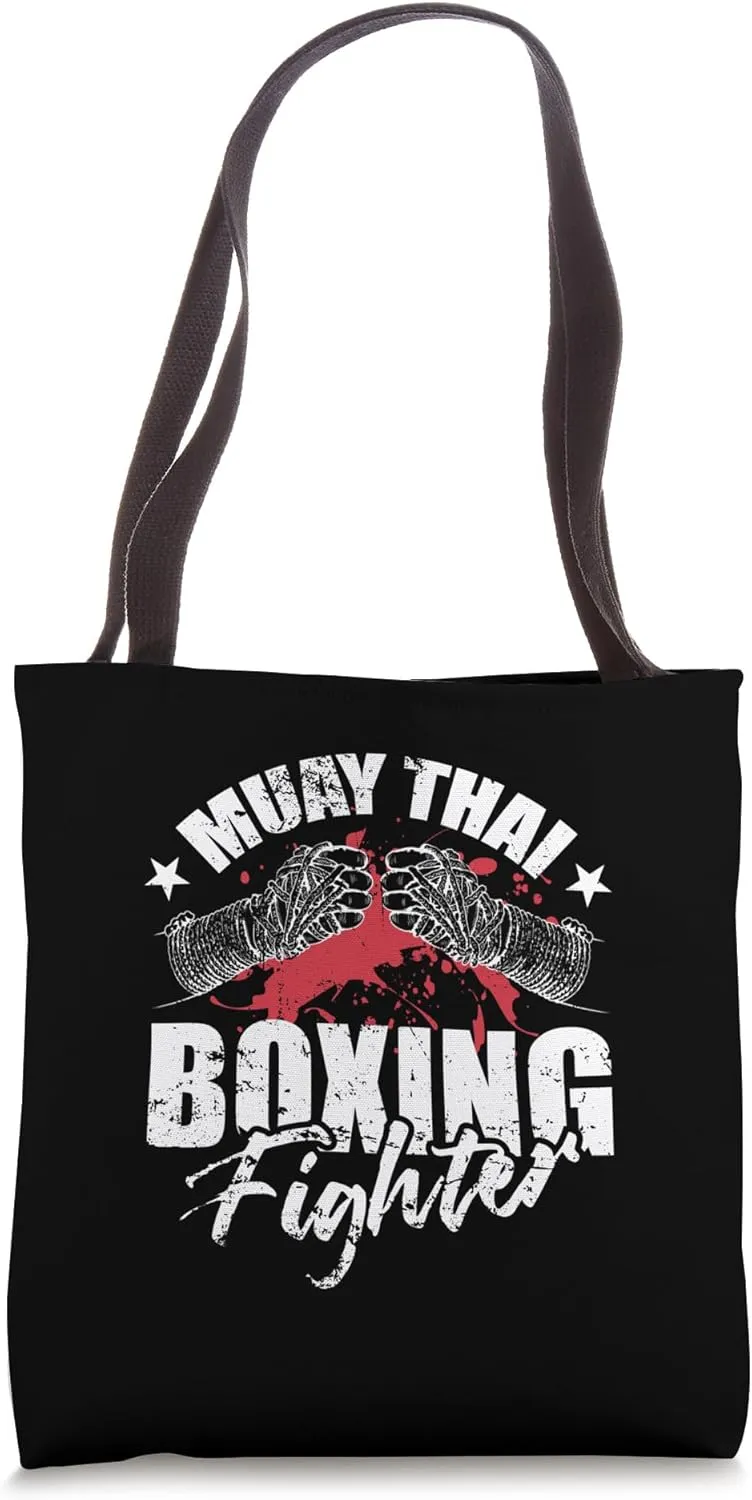 Warrior of the Ring Muay Thai Boxing Fighter Tote Bag