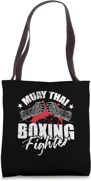 Warrior of the Ring Muay Thai Boxing Fighter Tote Bag