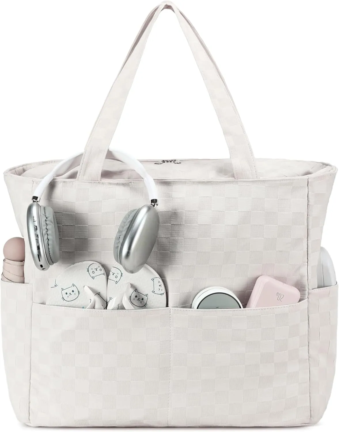 Waterproof Beach Tote Pool Bags for Women Ladies Extra Large Gym Tote Carry On Bag With Wet Compartment for Weekender Travel