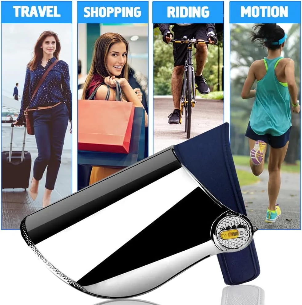 WAYCOM Sun Cap, Sun Visor Hat - UV Protection Hat -Premium UPF 50  Hat for Hiking, Golf, Tennis, Outdoors