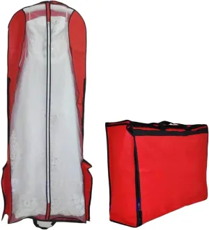 Wedding Dress Garment Bag Dust Cover Storage Travel Bag