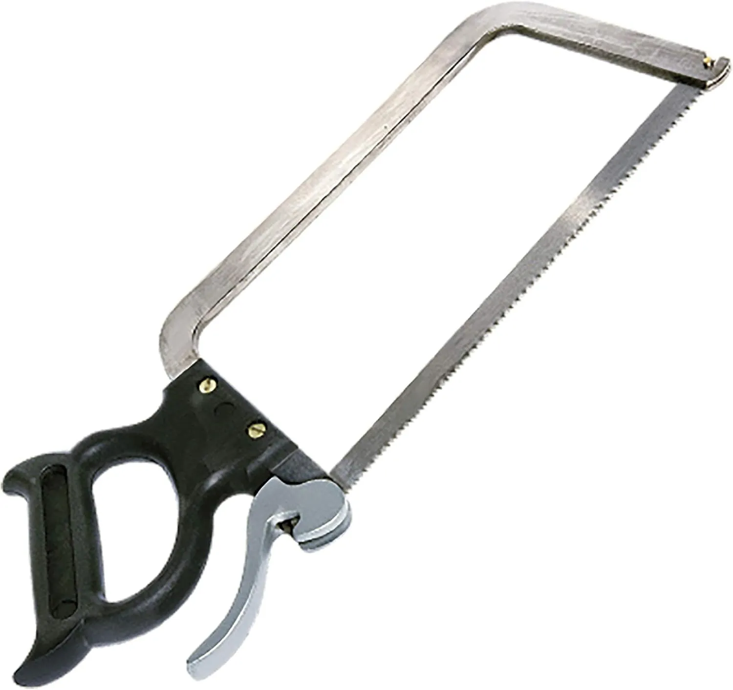 Weston Butcher Meat and Bone Saw with 22 Inch Stainless Steel Serrated Blade with Quick Release Handle (47-2201)