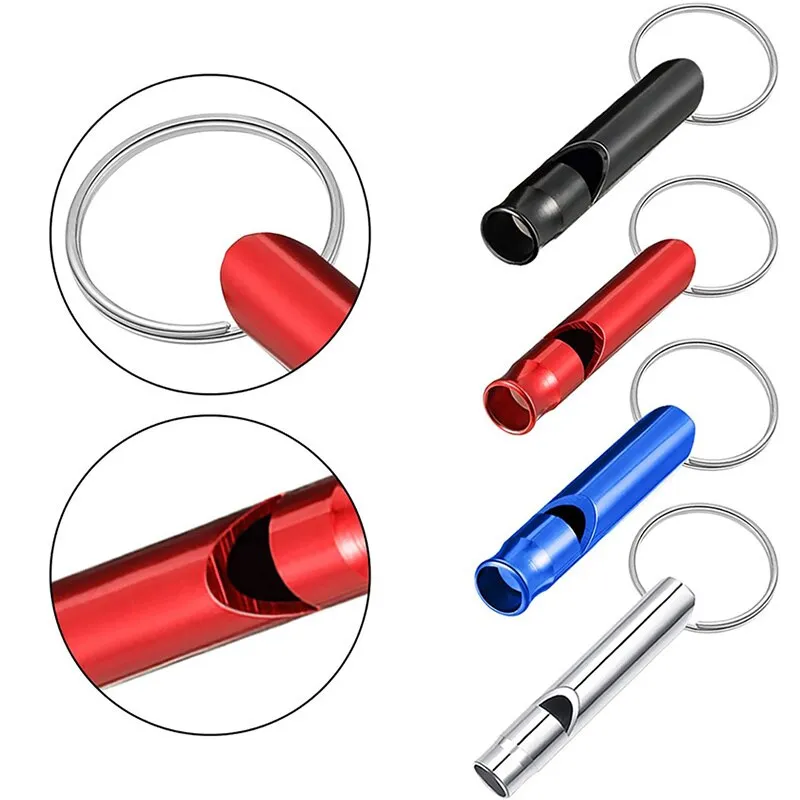 Wholesale Mini Survival Whistle Self Defense Keychain