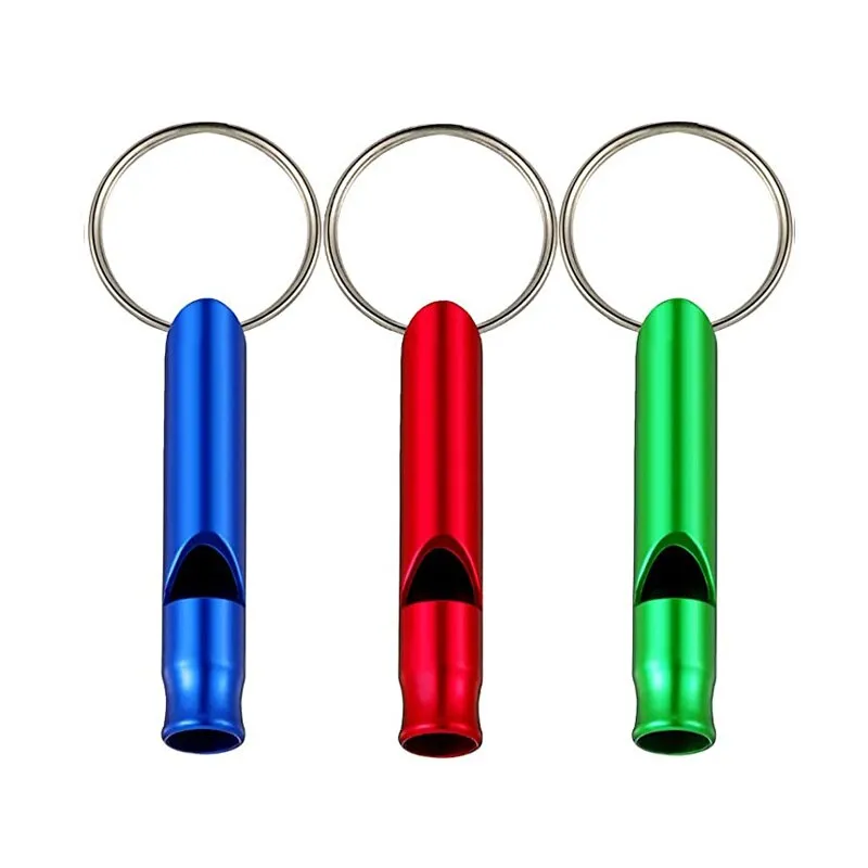 Wholesale Mini Survival Whistle Self Defense Keychain