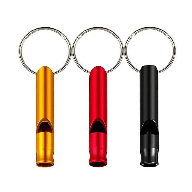 Wholesale Mini Survival Whistle Self Defense Keychain