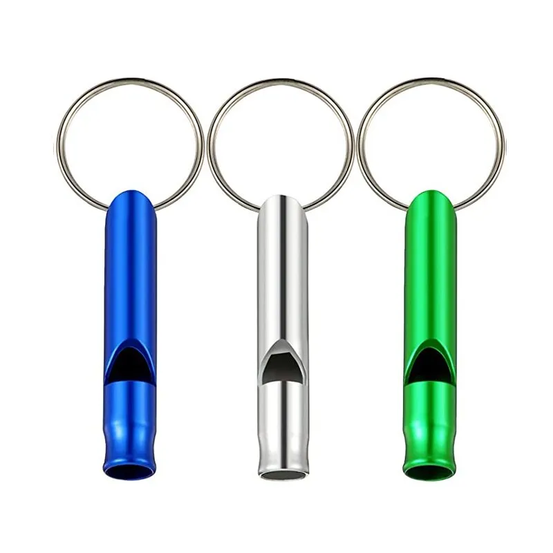 Wholesale Mini Survival Whistle Self Defense Keychain