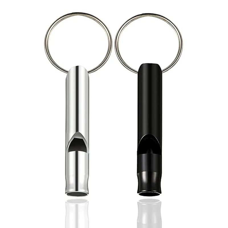 Wholesale Mini Survival Whistle Self Defense Keychain