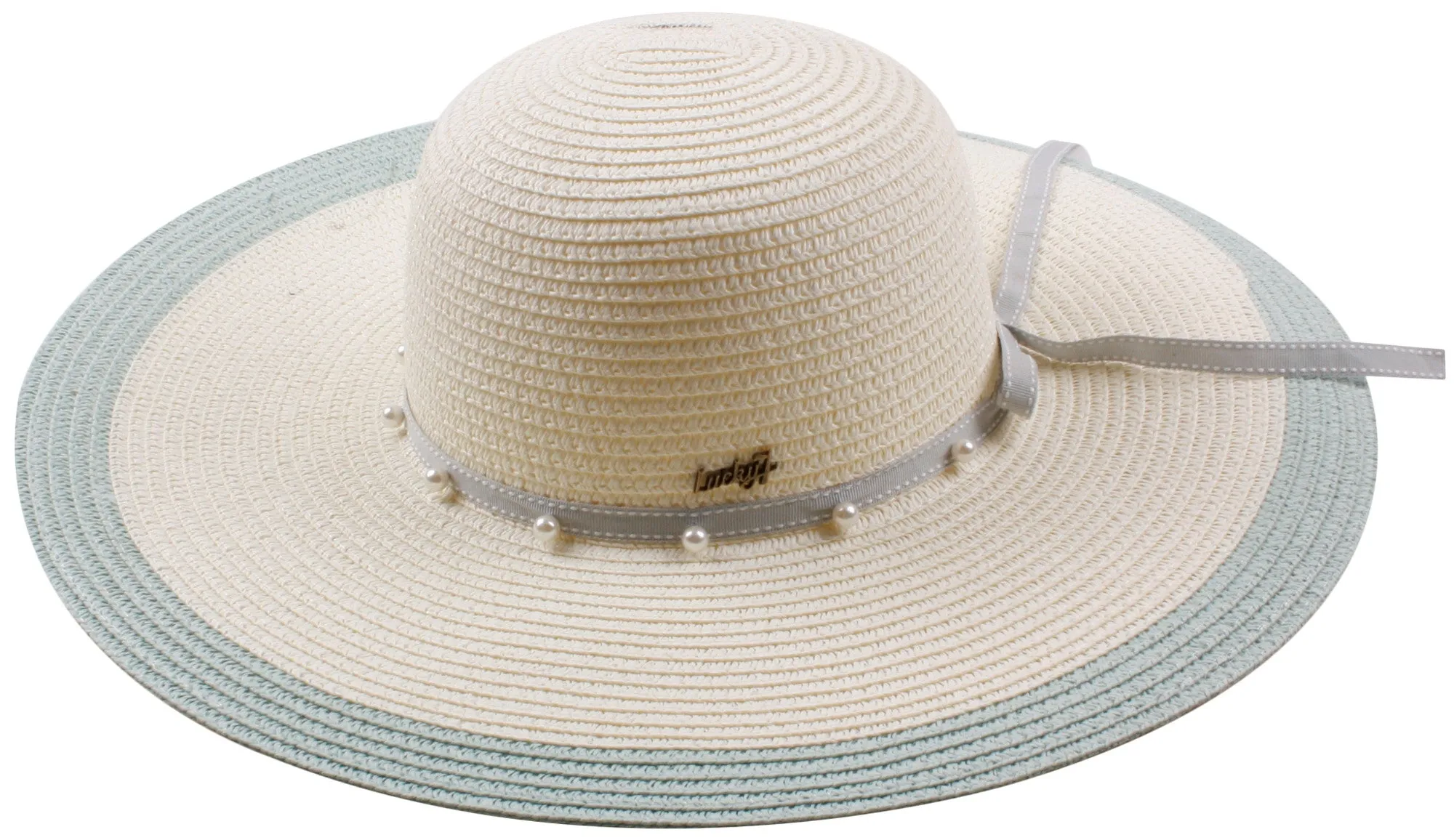 Wide-Brim Hat Collection with Contrast Trim - Model FH448