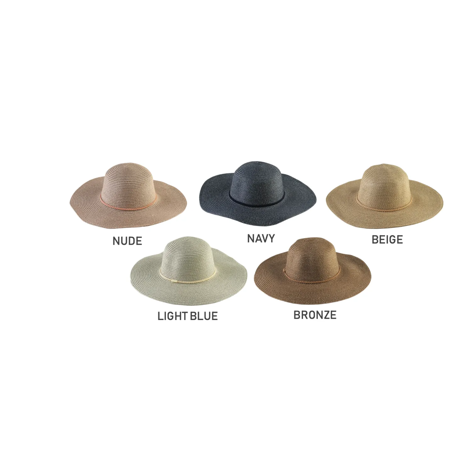 Wide-Brim Straw Hat Collection - FH295