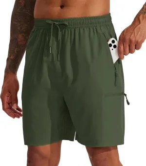 Willit Men's Hiking Cargo Shorts Quick Dry Golf Athletic Shorts 7" Lightweight Summer Shorts with Pockets