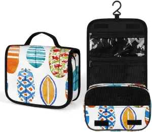 Women Hanging Toiletry Wash bag, Travel Cosmetic Storage Case Organizer