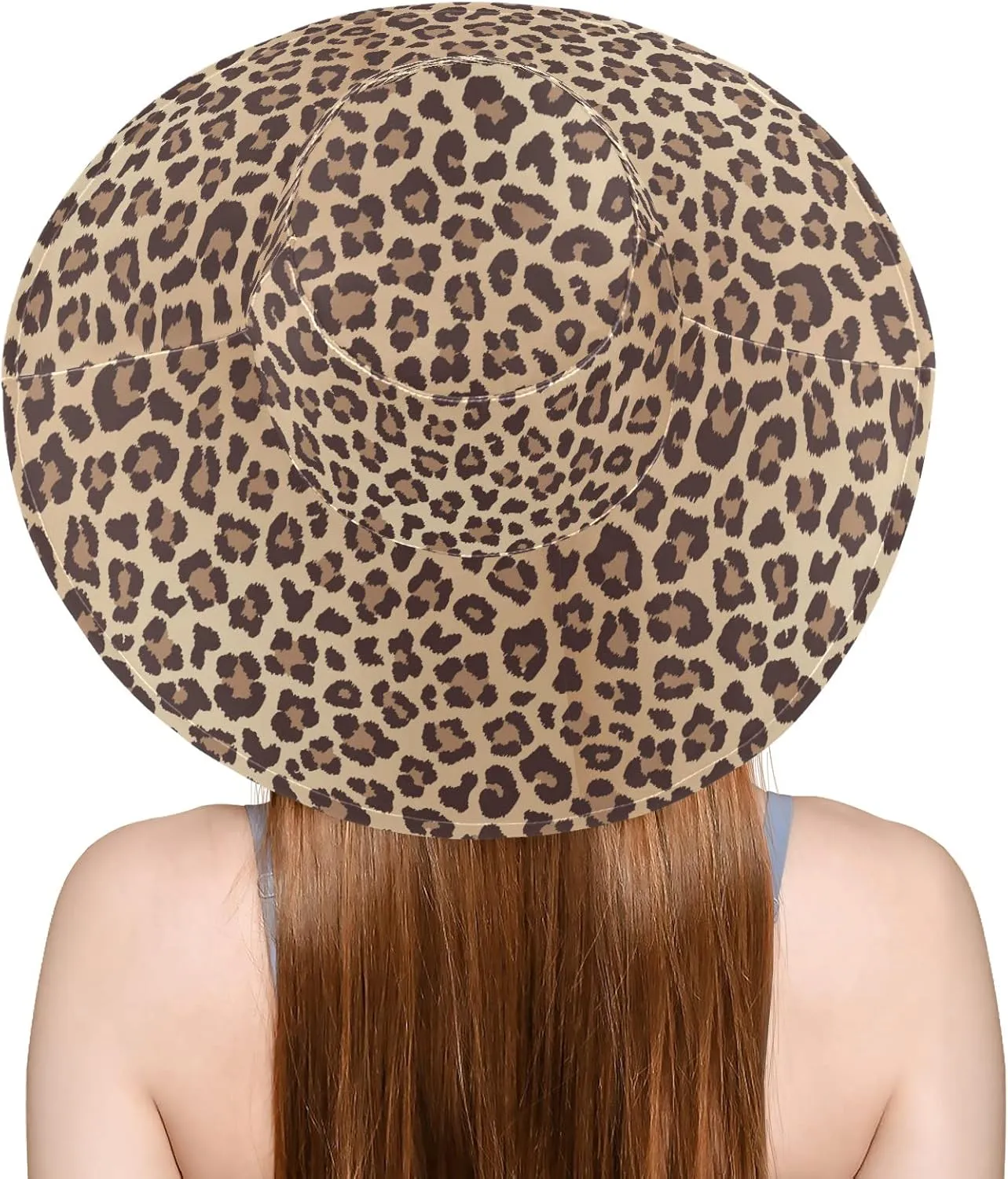 Women Wide Brim Hats Skulls Sun Hat Packable Sun Visors Floppy Summer Beach Hat for UV Protection