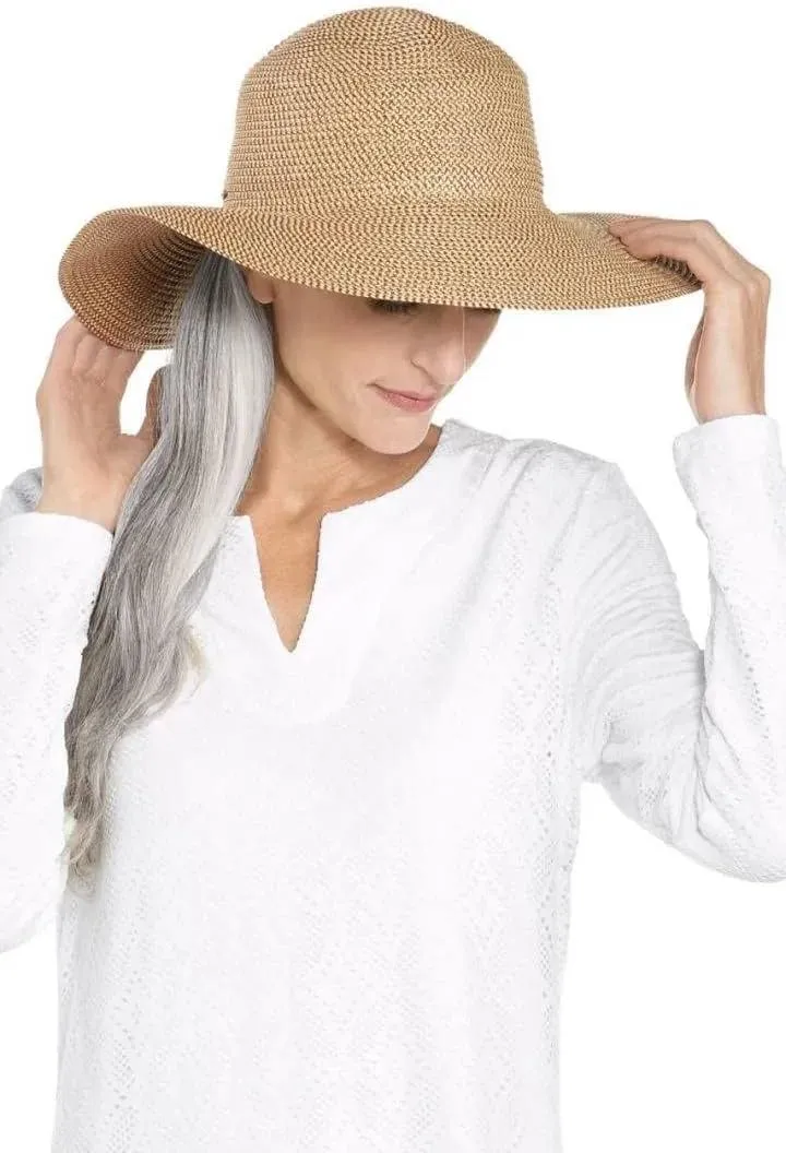Women's Floppy Sun Hat - UPF 50 Sun Protection - Style This Elegant Sun Hat Your Way - Blake (One Size)