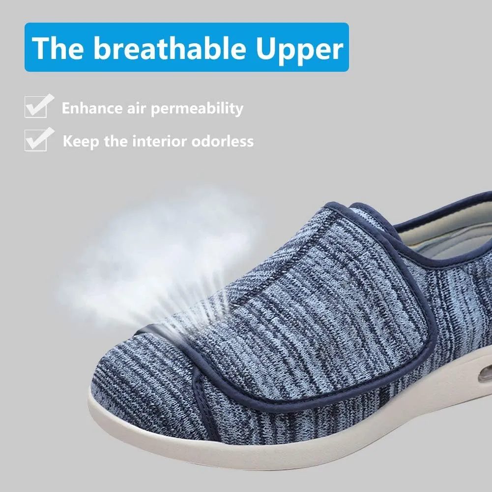 Womens Proven Foot Pain Relief Diabetic Shoes with Arch Support,Memory Foam Insole Wide Width Walking Orthopedic Edema Swollen Feet Arthritis Indoor/Outdoor