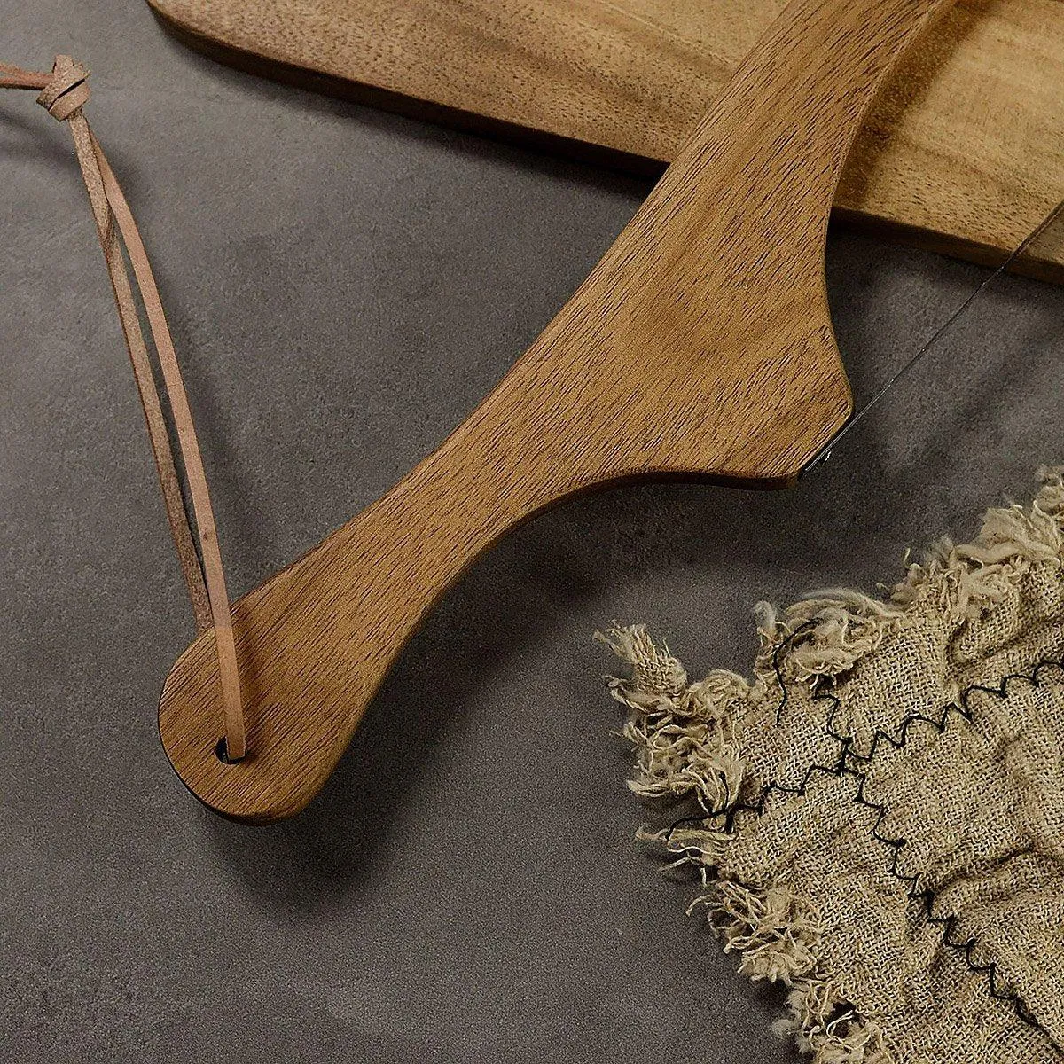 Wooden Bread Cutter Saw for Perfect Slice Cutting Tool Bread Slicer Kitchen