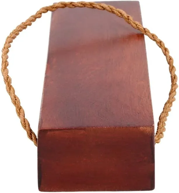 Wooden Door Wedge Solid Cherry Finish Hanging Thread Pack of 6 Renovators Supply