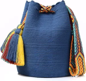 WYOU Utopia classics Hobo Bag Wayuu Crochet, Large