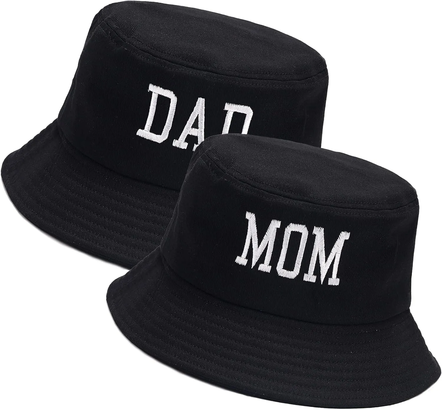 XYIYI 2 Pack Unisex Bucket Hat for Women Men Summer Beach Fishing Hat Sun Hat
