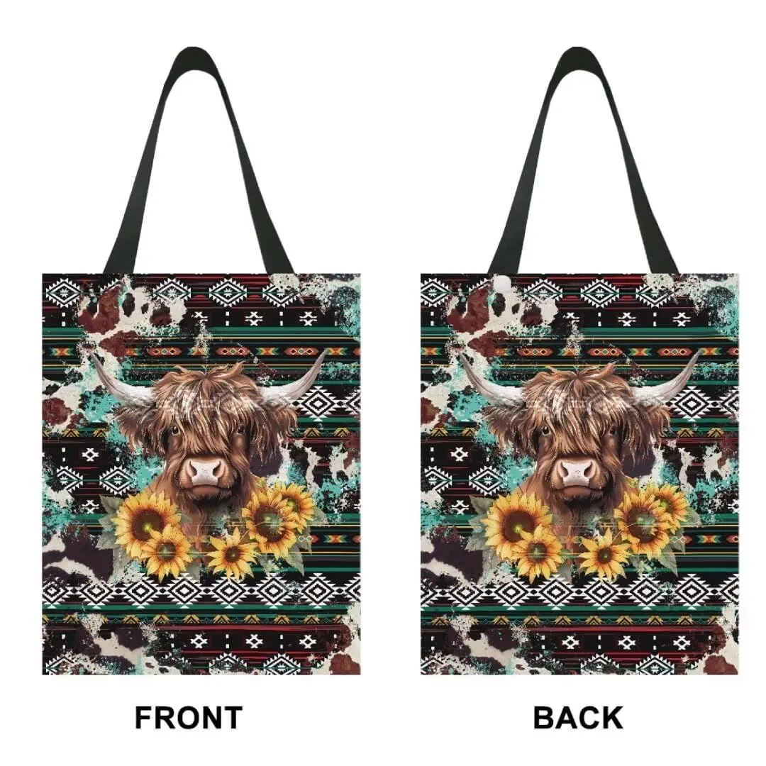 Yak Print Car Garbage Cans Hanging Car Trash Bag for SUV Vehicle Garbage Can Trash Bin Waste Container for Travel Camping Car Accessories Gift for Holiday