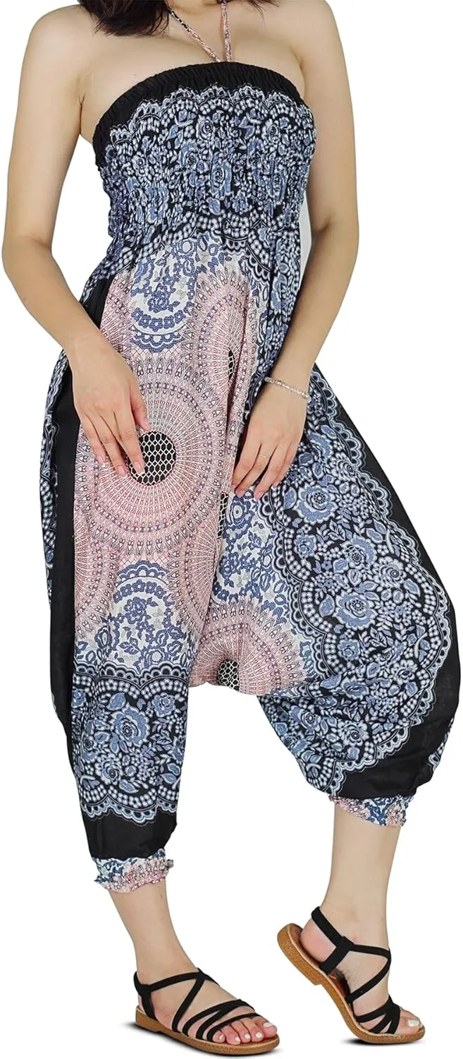Your Cozy Harem Pants for Women Hippie Clothes Hammer Pants Jumpsuit Casual Loose Beach Sweatpants Baggy Boho Yoga Trousers