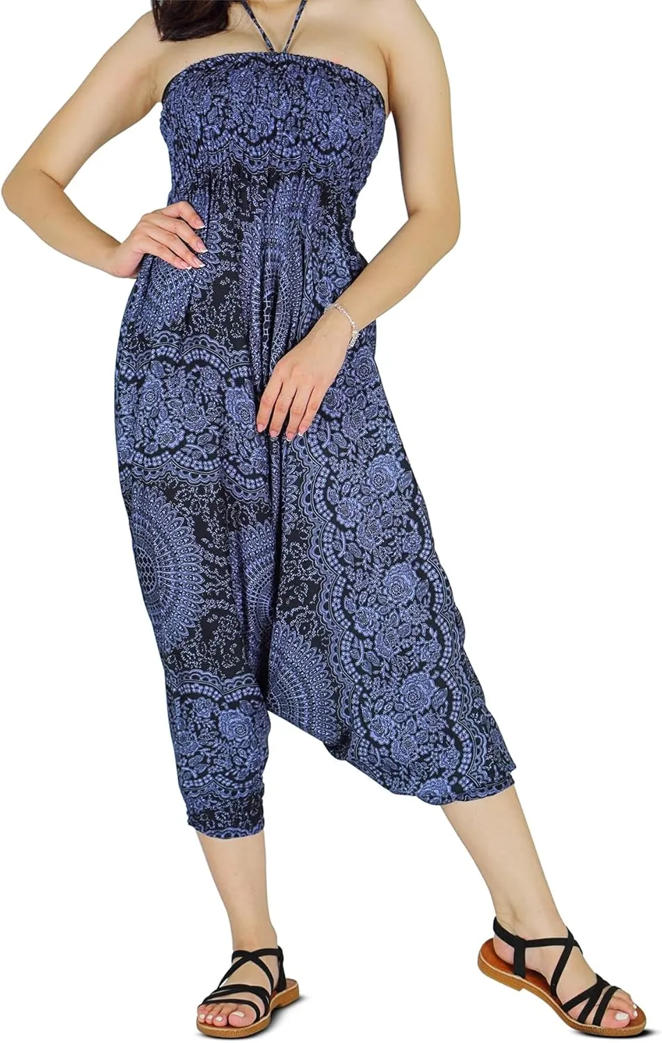 Your Cozy Harem Pants for Women Hippie Clothes Hammer Pants Jumpsuit Casual Loose Beach Sweatpants Baggy Boho Yoga Trousers