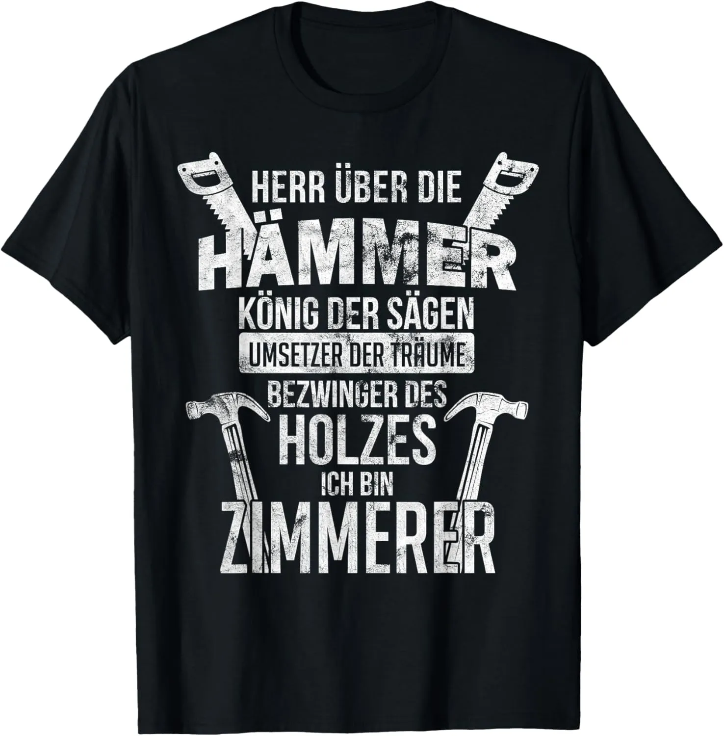 Zimmermann Craft Saying Vintage Retro Room Gift T-Shirt