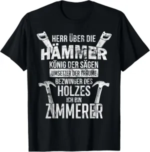 Zimmermann Craft Saying Vintage Retro Room Gift T-Shirt