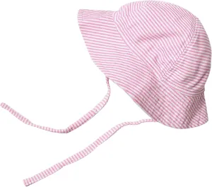 Zutano Baby Girls' Floppy, Hot Pink Candy Stripe, 18 Months